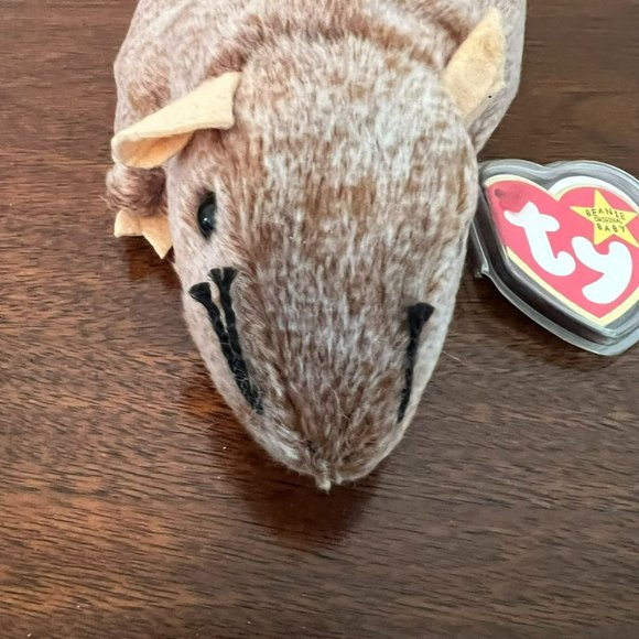 Ty Beanie Baby Tiptoe the Mouse -  Style Number #04241 - Picture 2 of 8